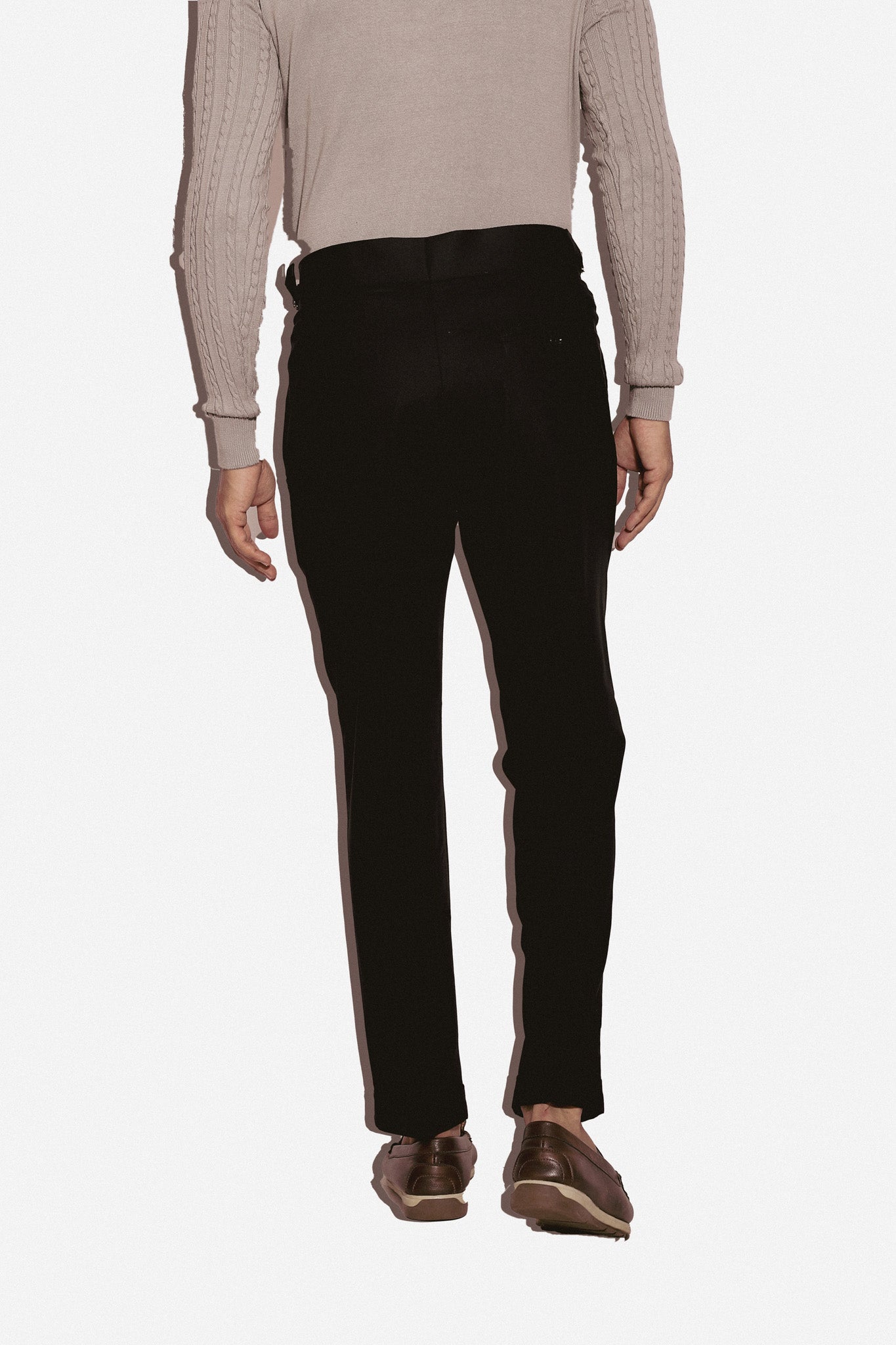 The Opulence Cobalt Double Button Gurkha Trousers