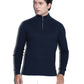 Navy Blue high neck zipper
