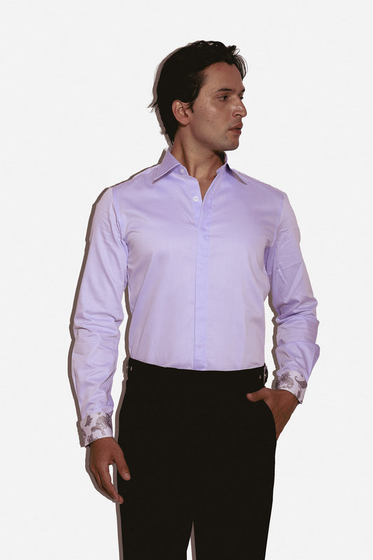 The Blue Super 80s with Paisley Accents